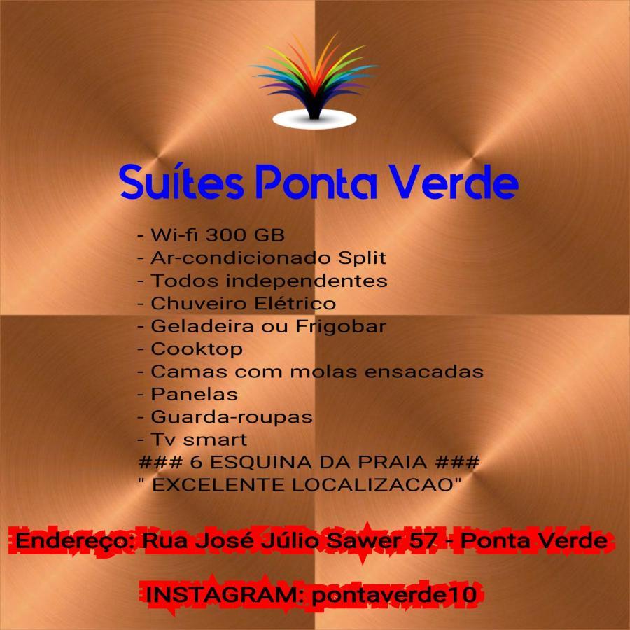 Flat Ponta Verde Maceió Exterior foto